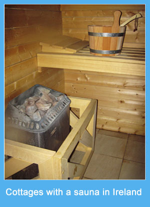 holiday home ireland sauna