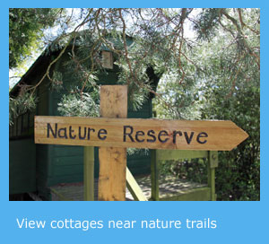 holiday cottages near nature trails