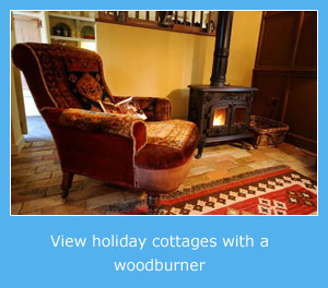 holiday cottages with a wood burner