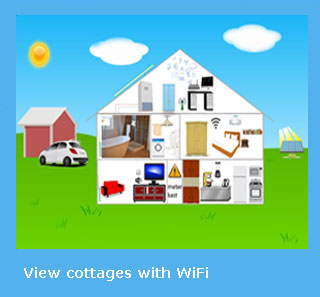 holiday cottages with WiFi