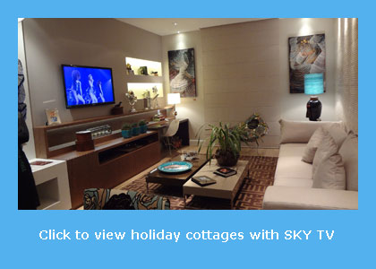 cottages with SKY TV